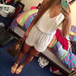 White Romper